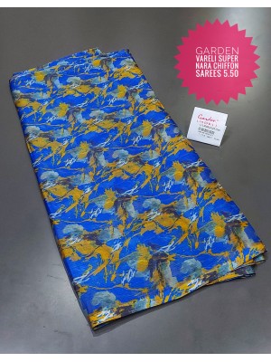 Garden Vareli Super Nara Chiffon Saree