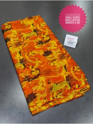 Garden Vareli Super Nara Chiffon Saree